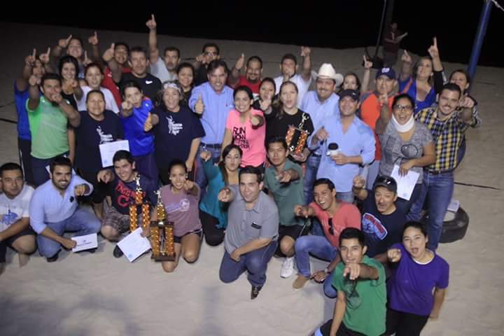 Concluye torneo de voleibol del PAN La Paz