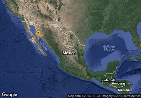 #ÚltimaHora – Sismo magnitud 4.0 al NORESTE de Santa Rosalía #BCS