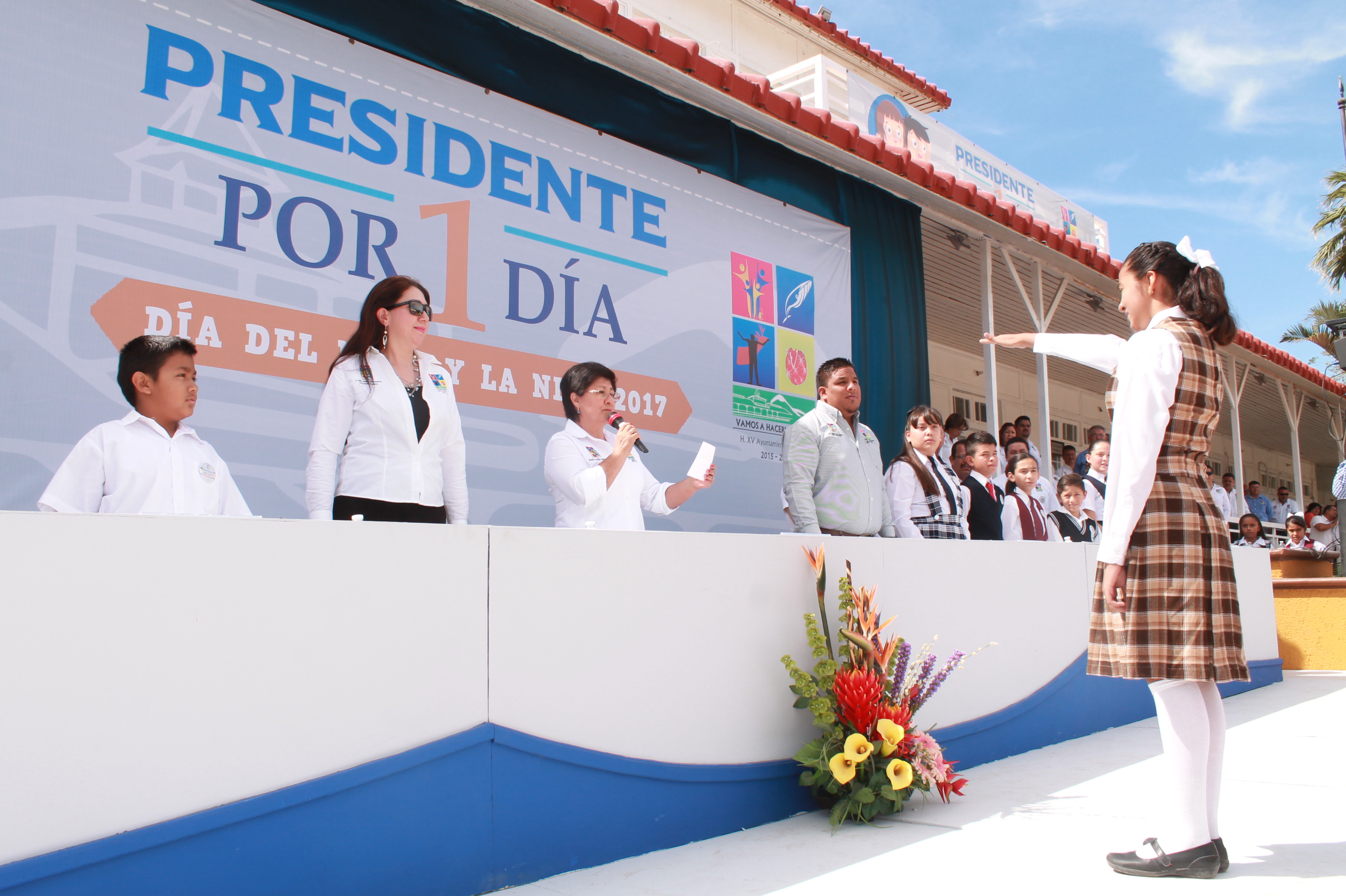 Primera niña presidenta Municipal de Mulegé