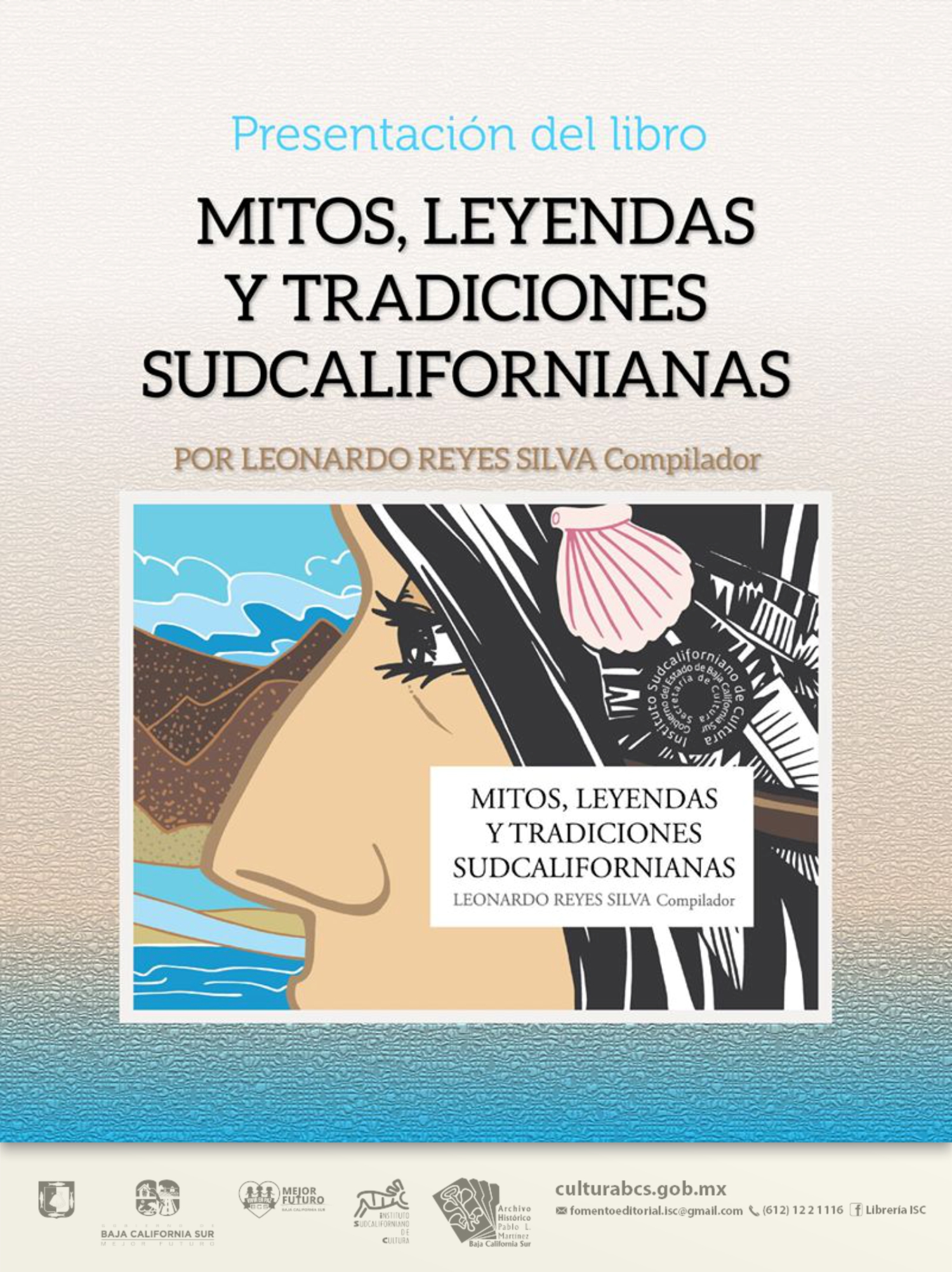 Llevará a cabo ISC la presentación editorial «Mitos, leyendas y tradiciones sudcalifornianas»