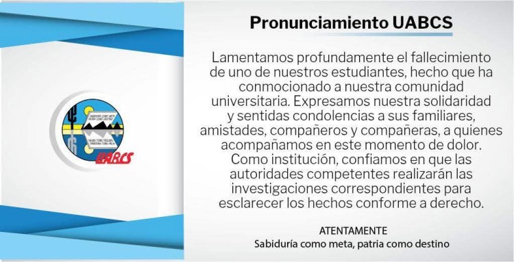 ¡Indignación en BCS! Estudiante de la UABCS es ejecutado en Comondú; la universidad exige justicia