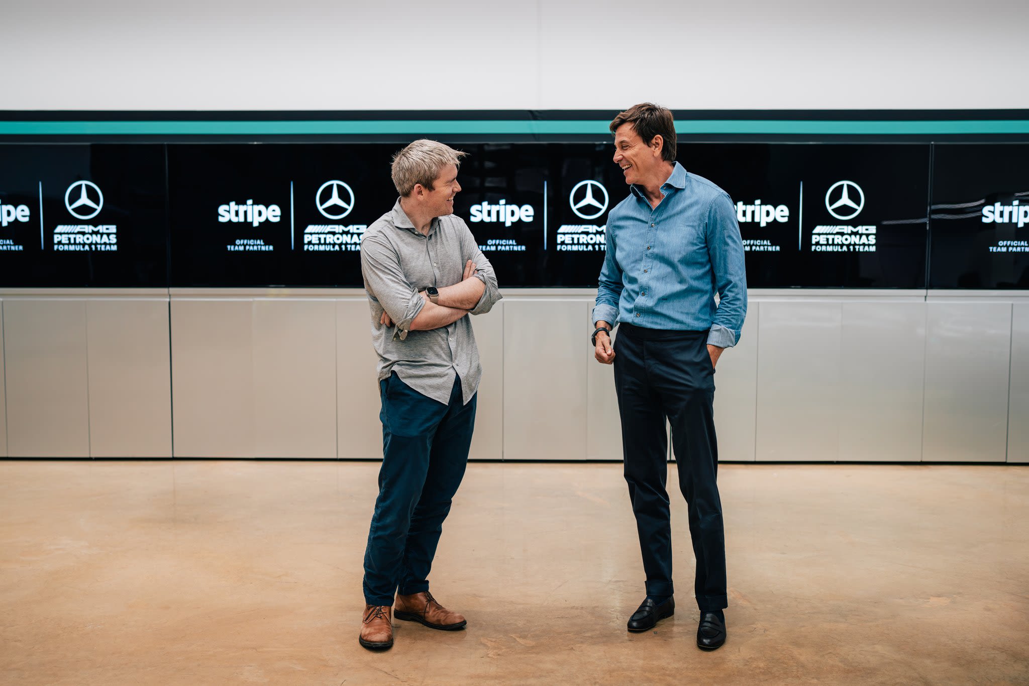 Mercedes F1 incorpora a Stripe como socio global de pagos