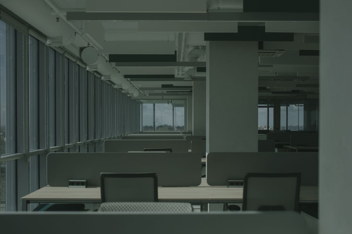 Oficina vacía, fotografía ilustrativa