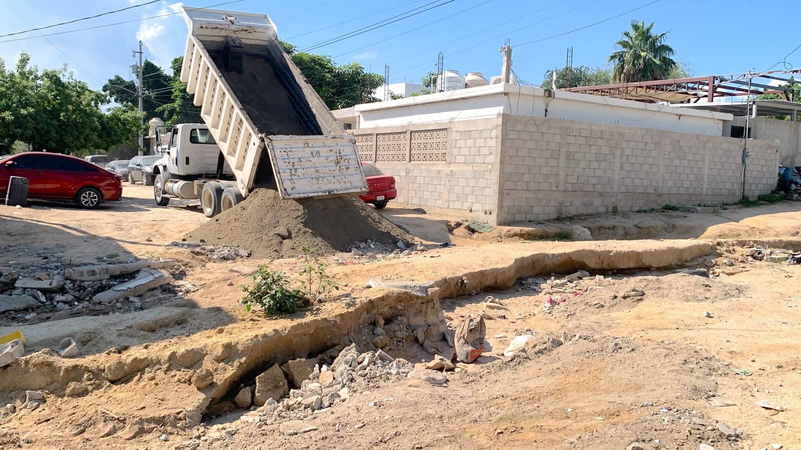 Revisan acceso y movilidad junto a primaria Fernando Burgoin en San José del Cabo