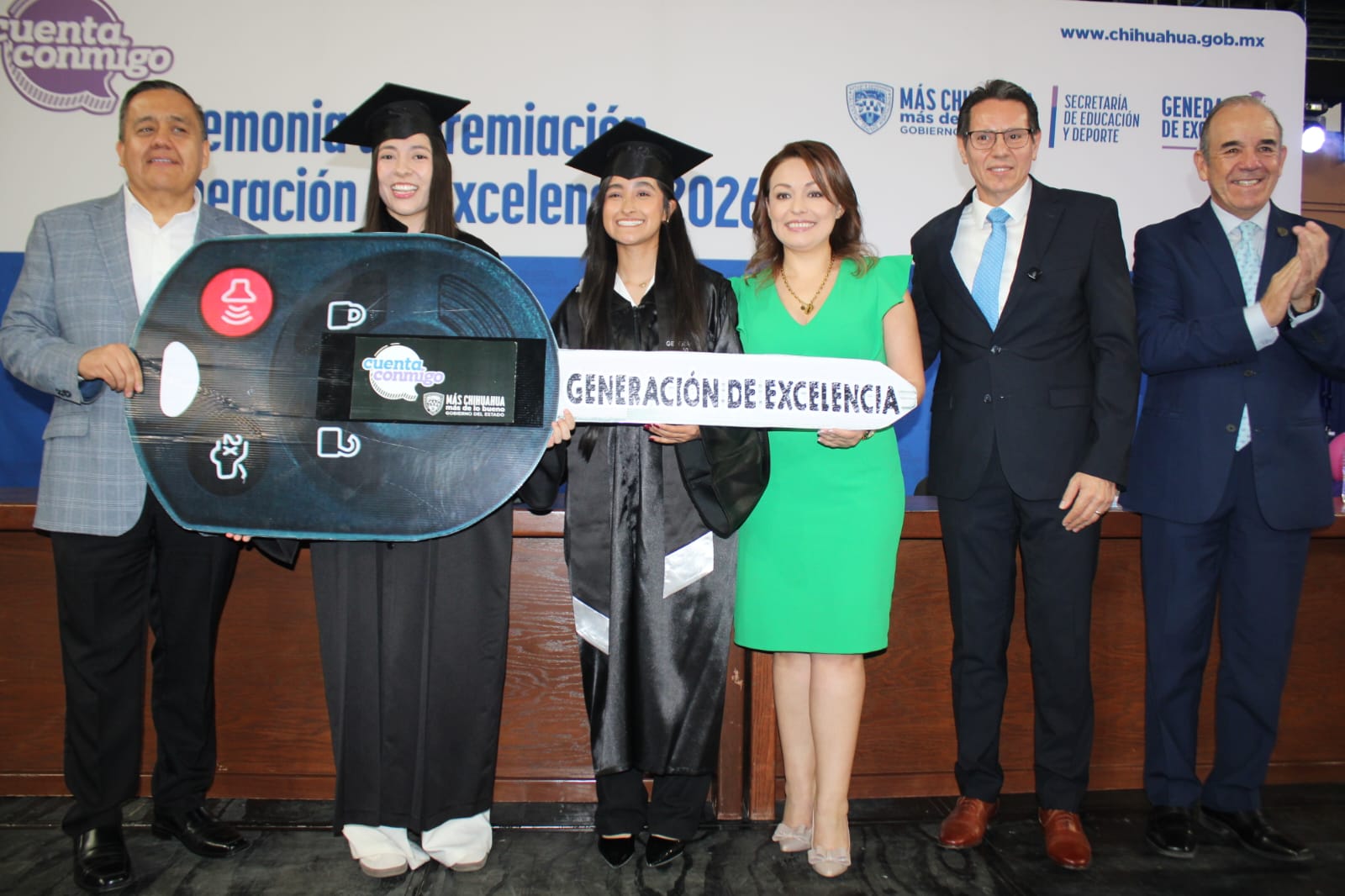 Generación de Excelencia reconoce a 6 mil 882 estudiantes en la Zona Norte
