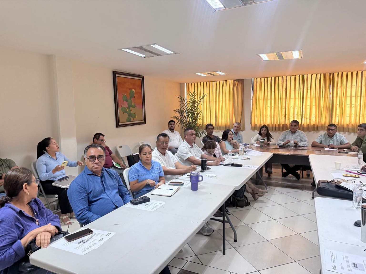 CROC BCS revisa avances y coordina acciones en favor de trabajadores