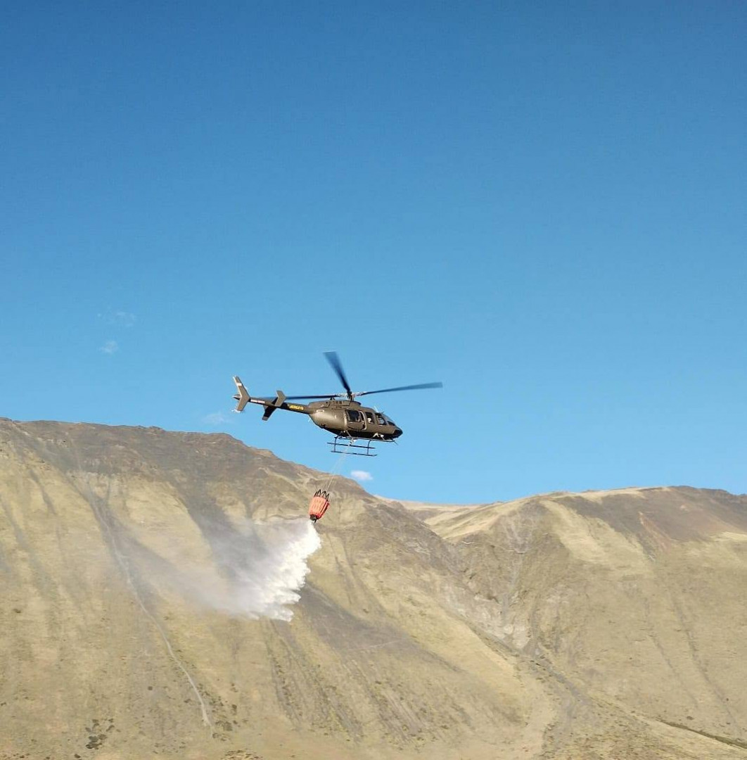 Ejército argentino recibe un tercer Bell 407GXi para operaciones de montaña