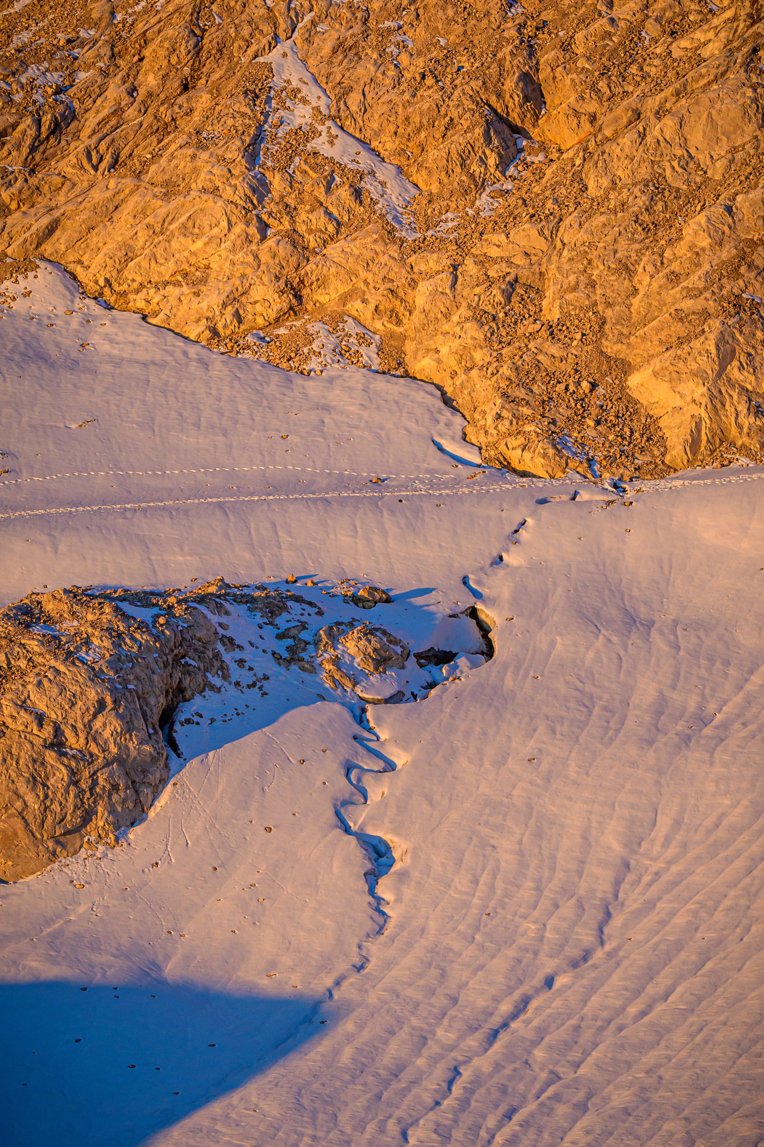 Glaciar Schneeferner en 2023