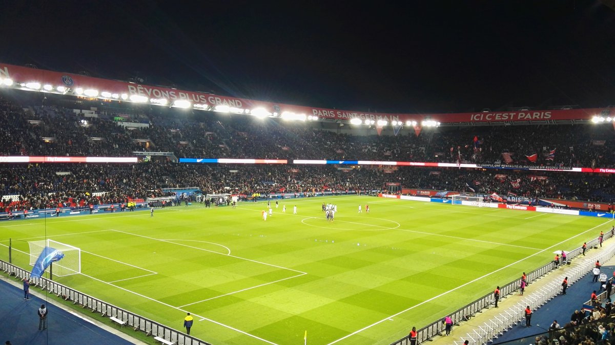 Parque de los Príncipes en 2018, imagen ilustrativa de la Ligue 1.
