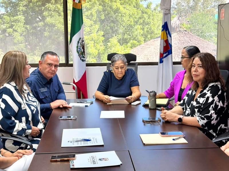 Imagen difundida por el Ayuntamiento de Los Cabos sobre Bachillerato Margarita Maza operará en Los Cangrejos mediante convenio con la SEP