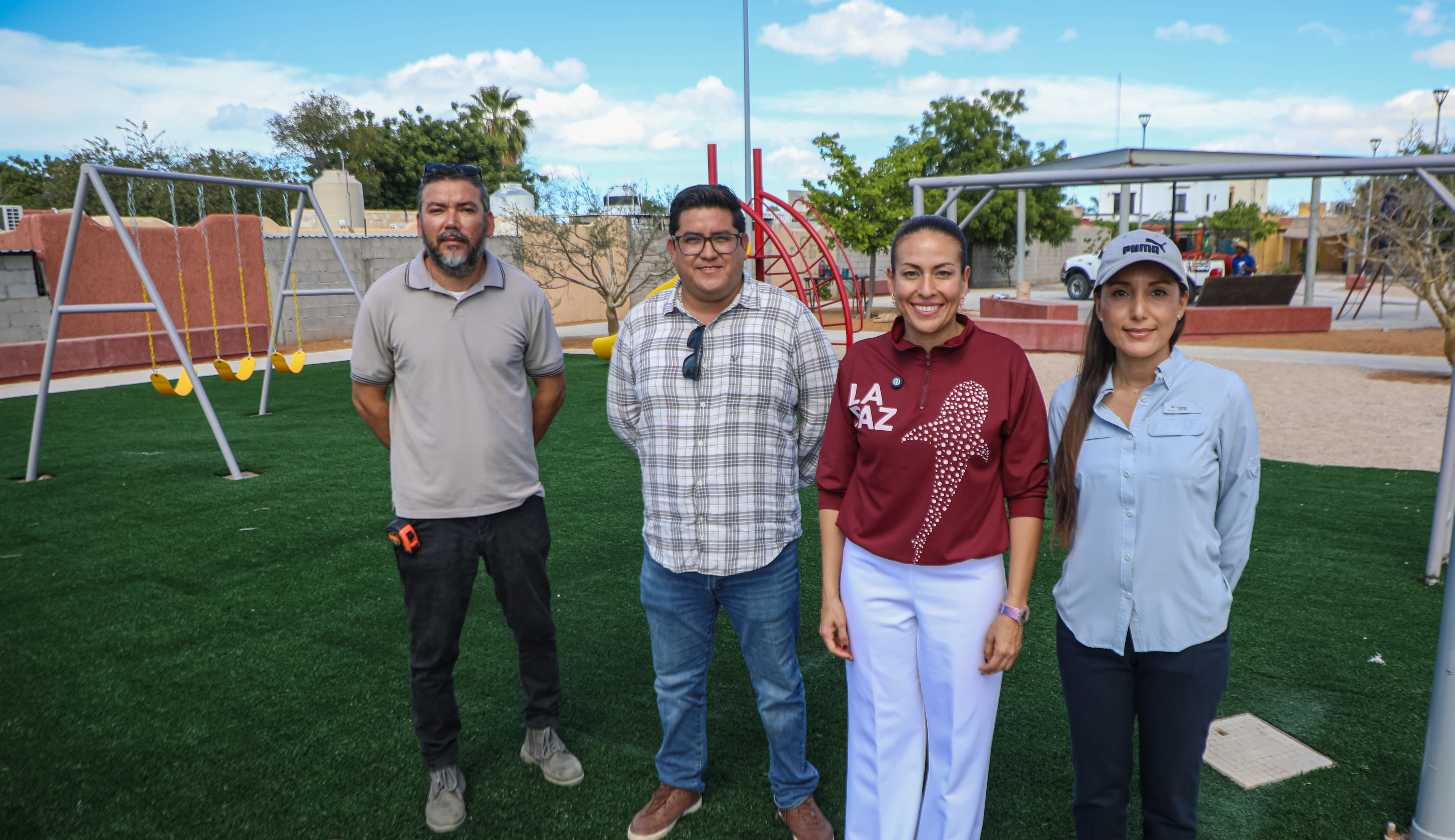 De basurero a parque: supervisan transformación de La Biznaga en la colonia Indeco