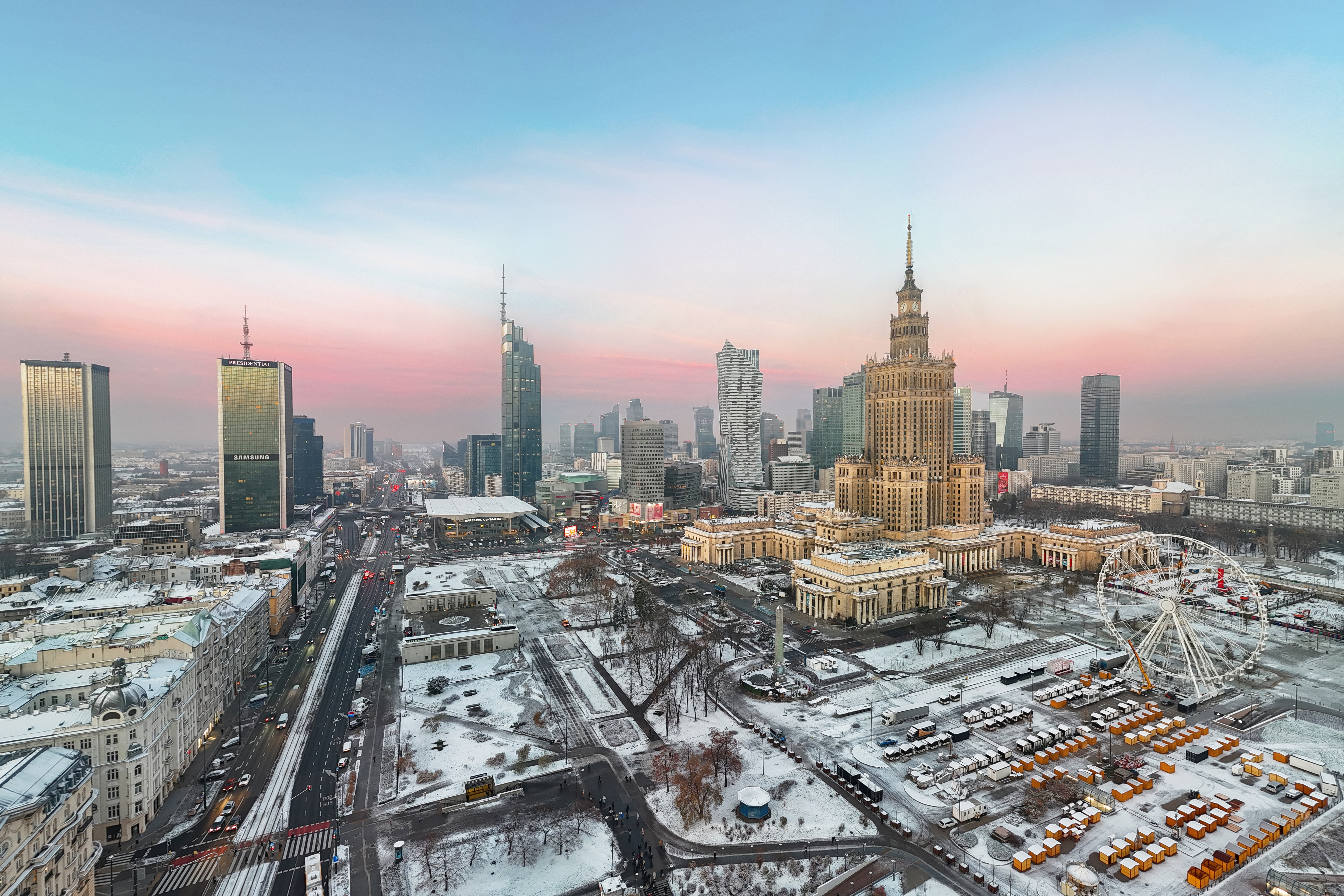 Panorámica de Varsovia en 2025