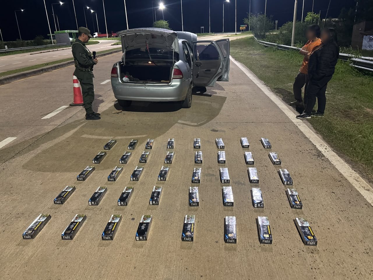 Control vehicular en El Lapachito — Gendarmería Nacional Argentina